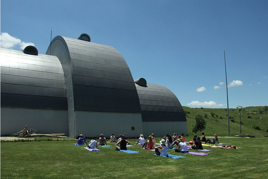 Baksı Müzesi’nde Yoga